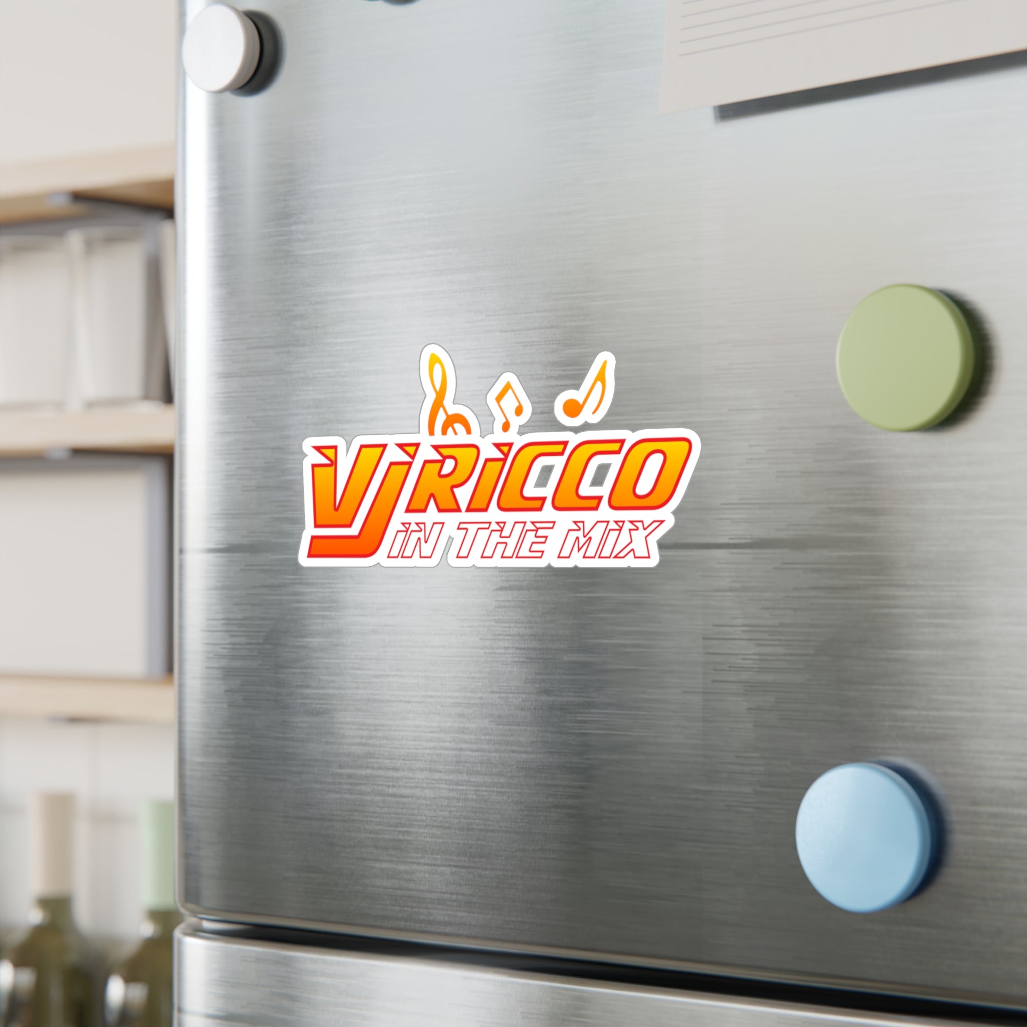 "VJ Ricco"š¤ Kiss-Cut Vinyl Decals